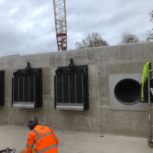 flap valve with wastop back up